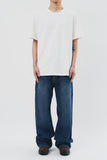 Wave Pocket Wide Denim