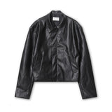 Tom Cropped Leather Jacket