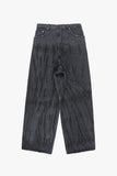 Dirty washed front pocket denim pants