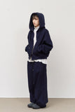Eric Cropped Zip Hoodie