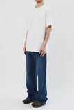 Wave Pocket Wide Denim