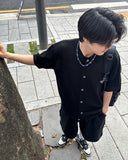 Carlin short sleeve knit cardigan
