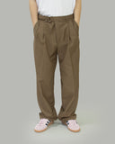Velcro belt wide slacks