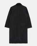 Surplus wool double maxi coat