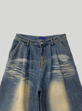 Vintage Washing Bermuda Denim