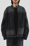 Anti Biker Denim Jacket