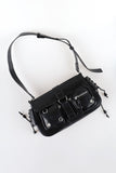 Eyelet Mixi Pocket Shoulder Bag