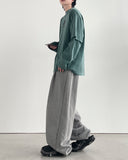 Split Layered Long Sleeve