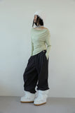 Pro.1 see-through logo scarf