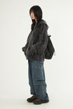 Our draw string net backpack
