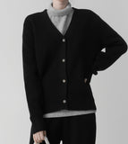 [Premium] The Mozz Cashmere Fringe Cardigan