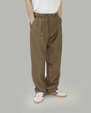 Velcro belt wide slacks