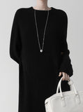 [Premium] Viche Whole Garment Round Knit One Piece