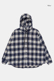 Kiruna hooded overcheck shirt