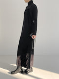 Velour Bustier Long one Piece