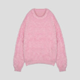 Two Tone Angora Knit