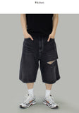 Nikki Damaged Bermuda Pants