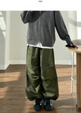Wineed Cotton Parachute Pants