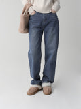 Vintage Straight Denim Pants