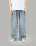 Para Two Tuck Denim Pants