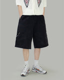 Warning banding Bermuda pants