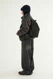 Our draw string net backpack