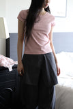 Nyui nylon skirt pants