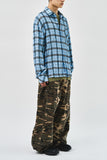 Camo Rip Snap Pants