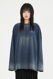 Company pigment washed over long sleeve