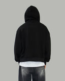 Poi two-way hooded zip-up