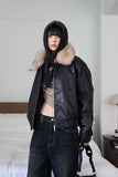 Fur Detachable Padded Blouson