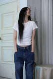 Comfort bootcut denim jeans