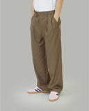 Velcro belt wide slacks