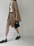 Biche No Collar Half Overfit Jacket