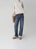 Vintage Straight Denim Pants