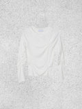 (W) Base Shirring Longsleeve