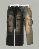 Keple cargo denim pants