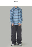 Luke overfit check shirt