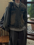Western Mood Washing Denim Jacket