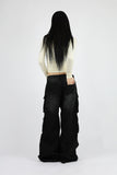 Parachute pocket denim