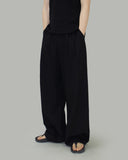 By Linen Two-Tuck Pants