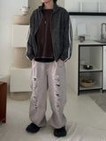 Square neck knit long sleeve