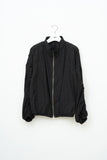 Flash Shirring Nylon Jacket