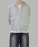 Poi two-way hooded zip-up