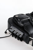 Eyelet Mixi Pocket Shoulder Bag