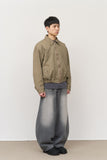 Seto Cropped Washed Blouson