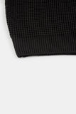 Leroy raglan waffle knit