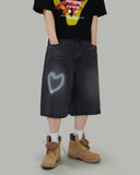 From Heart Washed Bermuda Pants