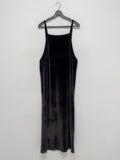Velour Bustier Long one Piece