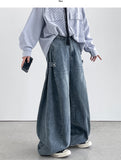 Duo Snap Balloon Denim Pants